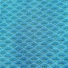 Algodón azul olas geométricas