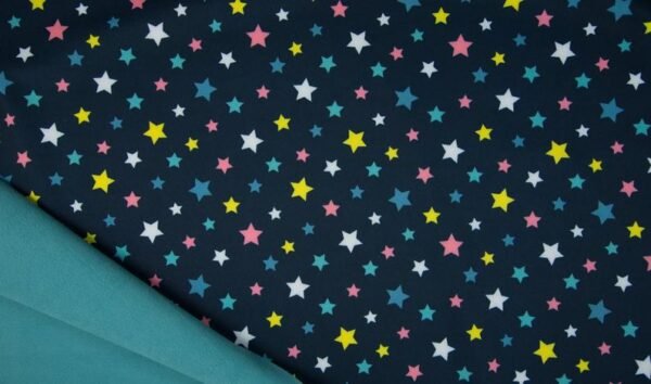 Softshell azul marino estrellas
