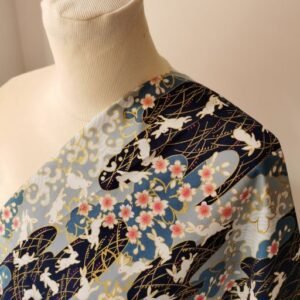 Kimono marino flor de cerezo