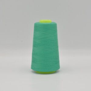 Hilo de coser overlock verde esmeralda