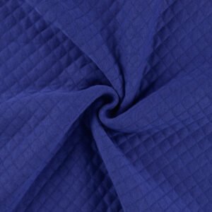 Sudadera relieve diamante azul cobalto