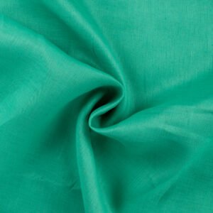 Lino fino rosa verde esmeralda