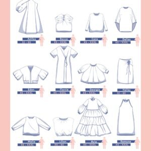 Revista de patrones Fibre Mood nº 28 en inglés