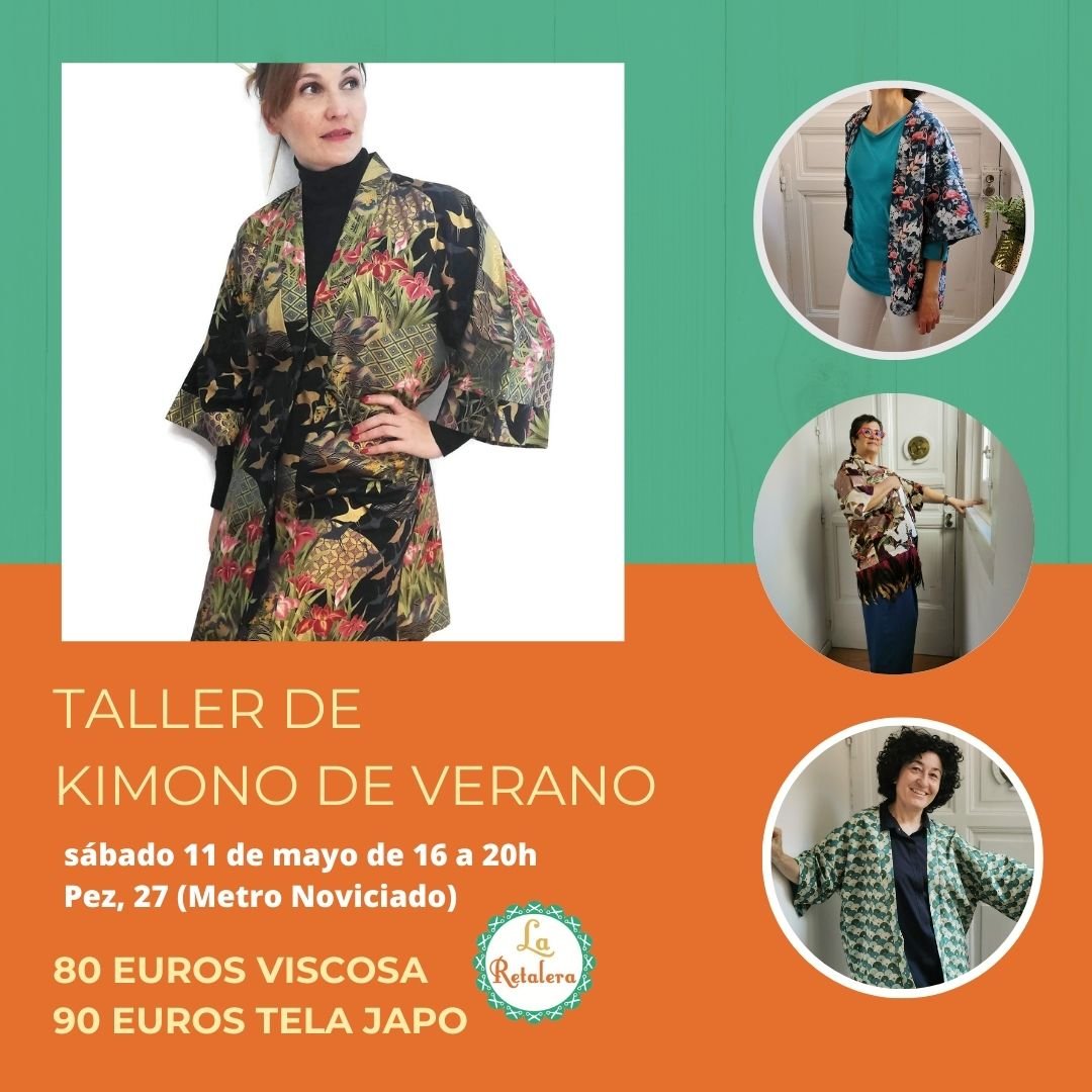cómo coser un kimono