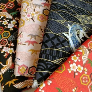 Pack de fat quarter garzas y carpas