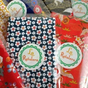 Pack de fat quarter flores japonesas