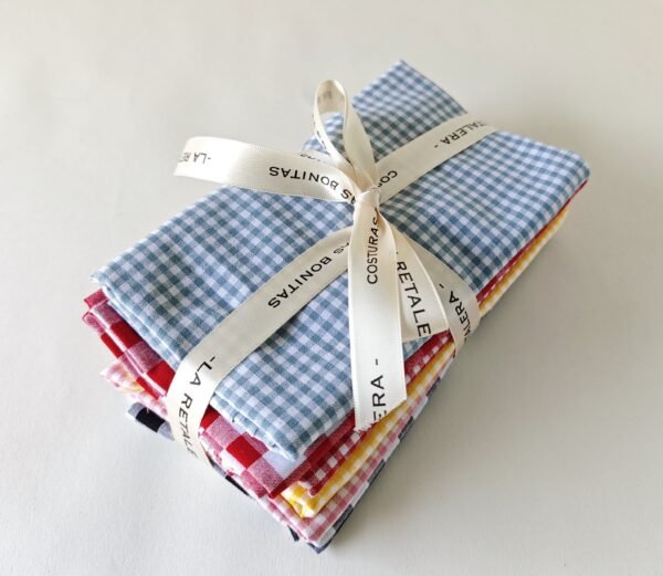 Pack de 6 fat quarter vichy lovers - Imagen 5