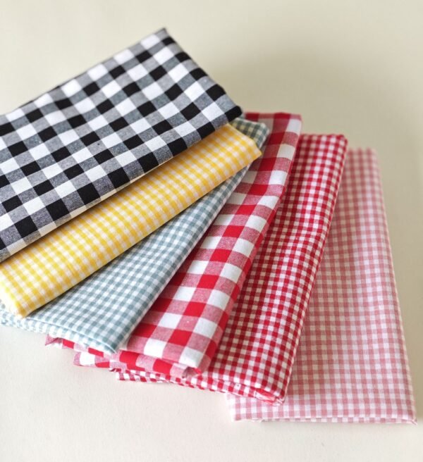 Pack de 6 fat quarter vichy lovers