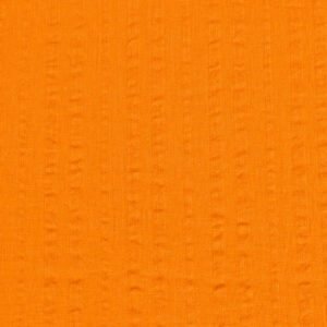 Seersucker naranja