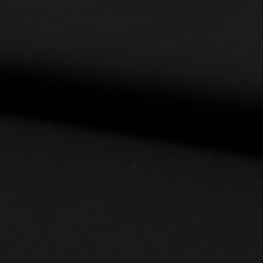 sarga de algodón negro