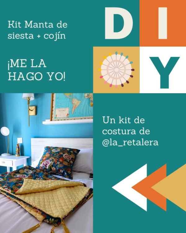 Caja Kit Manta de siesta y cojín - Imagen 3