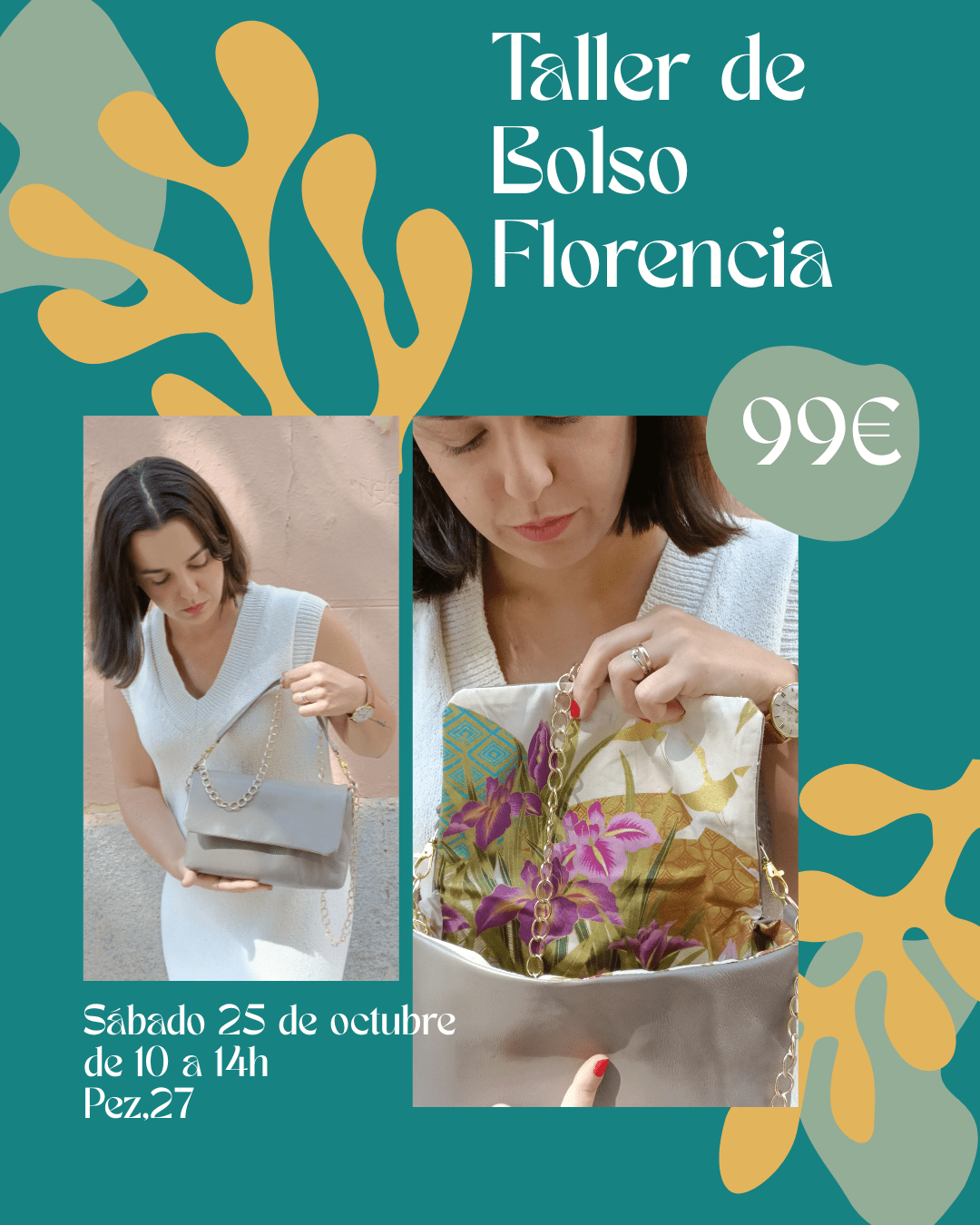 Taller de bolso en piel