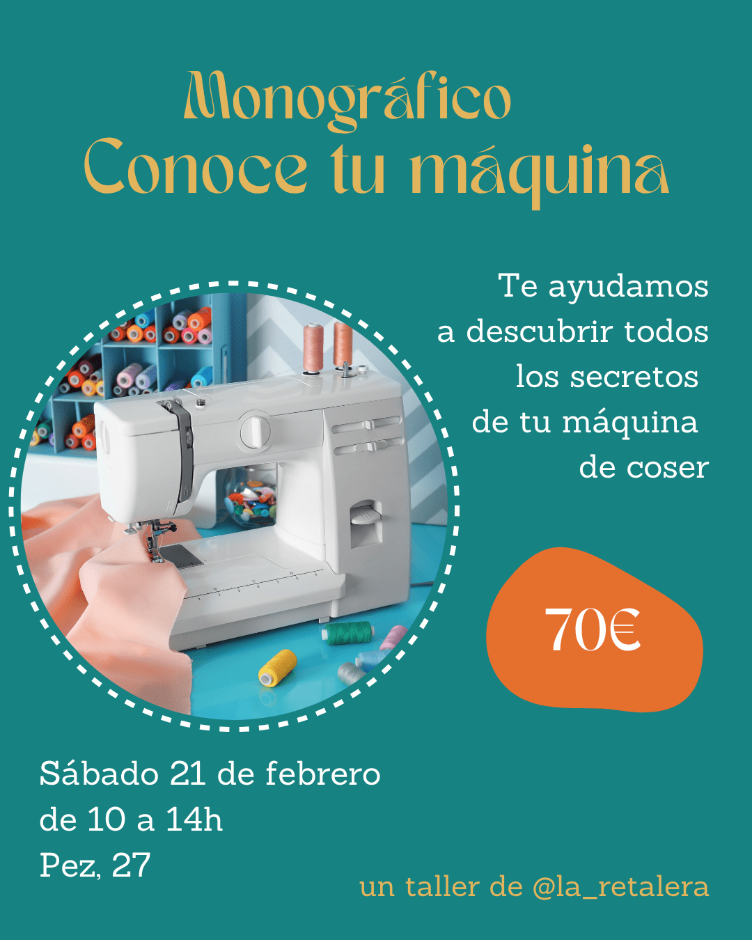 Monográfico de conoce tu máquina de coser
