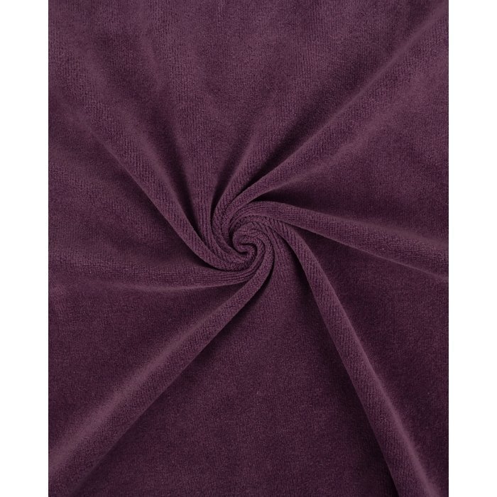 punto de terciopelo morado