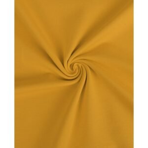 Sudadera french terry mostaza