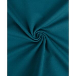 Sudadera french terry azul petróleo