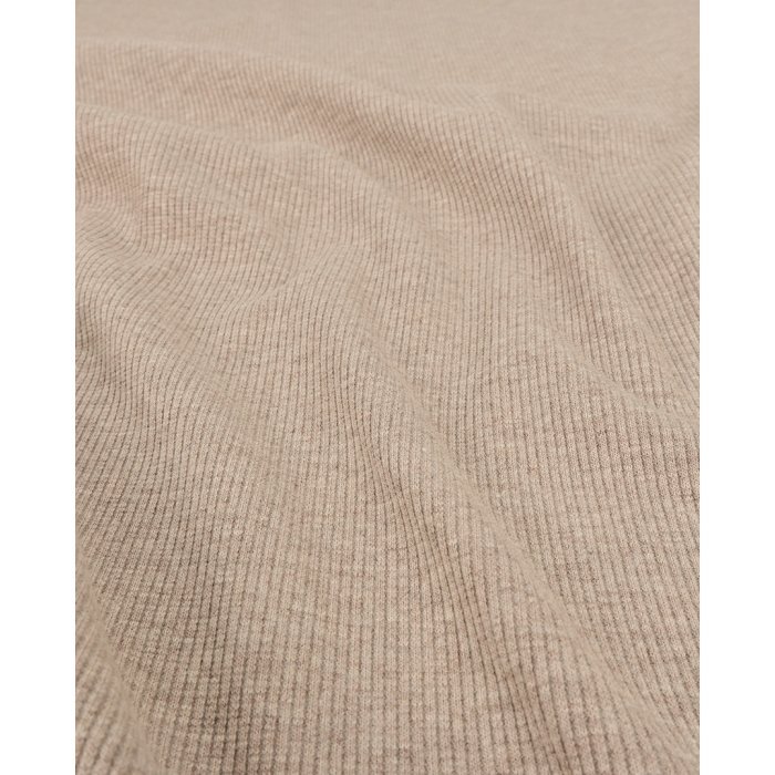 Punto de canalé marrón claro - Imagen 2