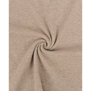 Punto de canalé marrón claro