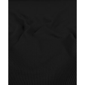 Punto de canalé negro