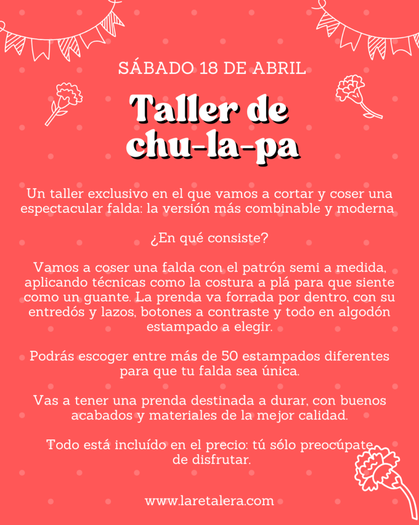 taller de falda de chulapa en Madrid