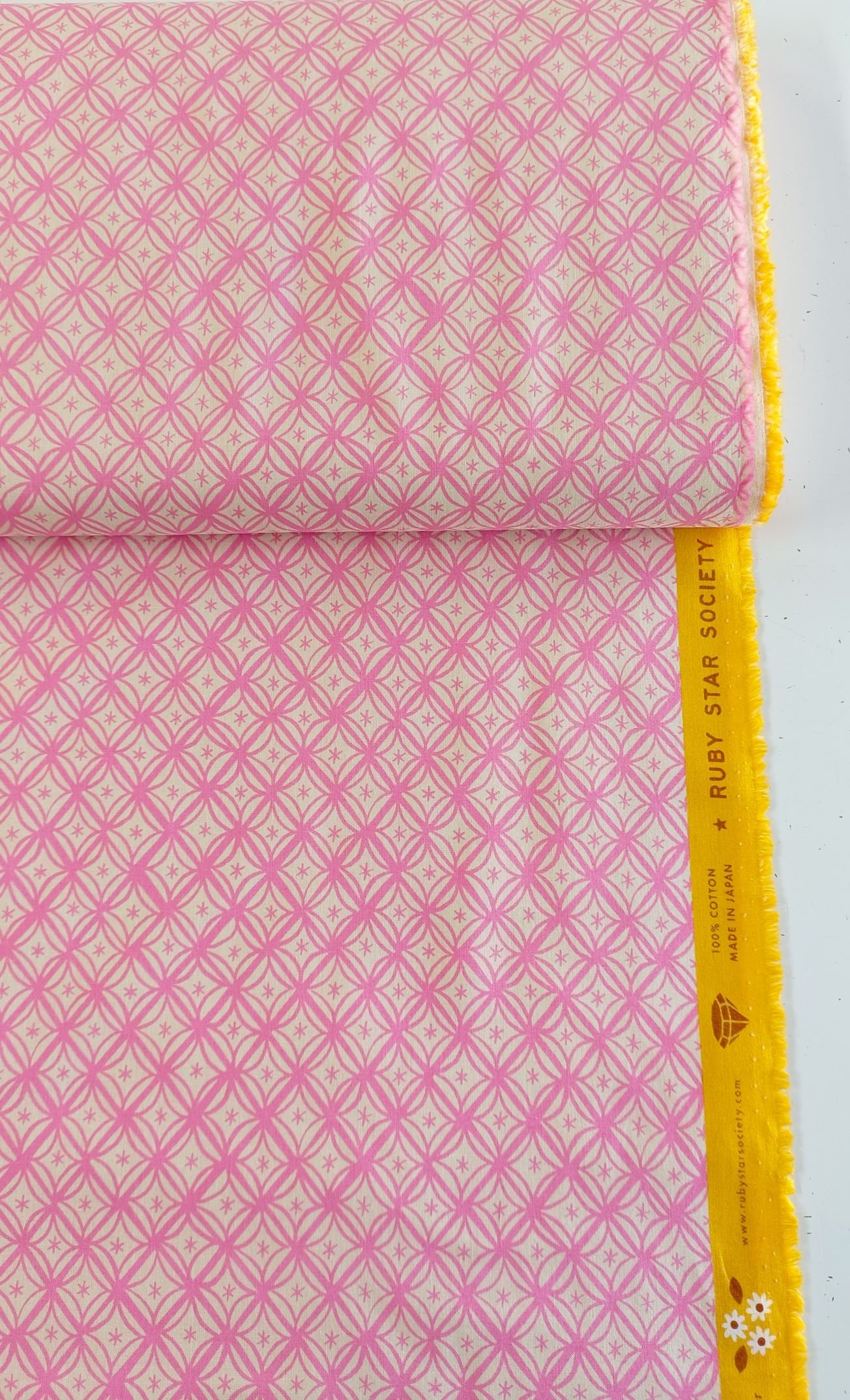 Algodón americano rombos rosas - Imagen 5