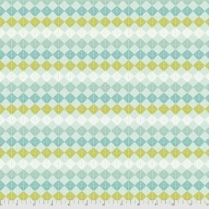 Algodón americano verde rombos