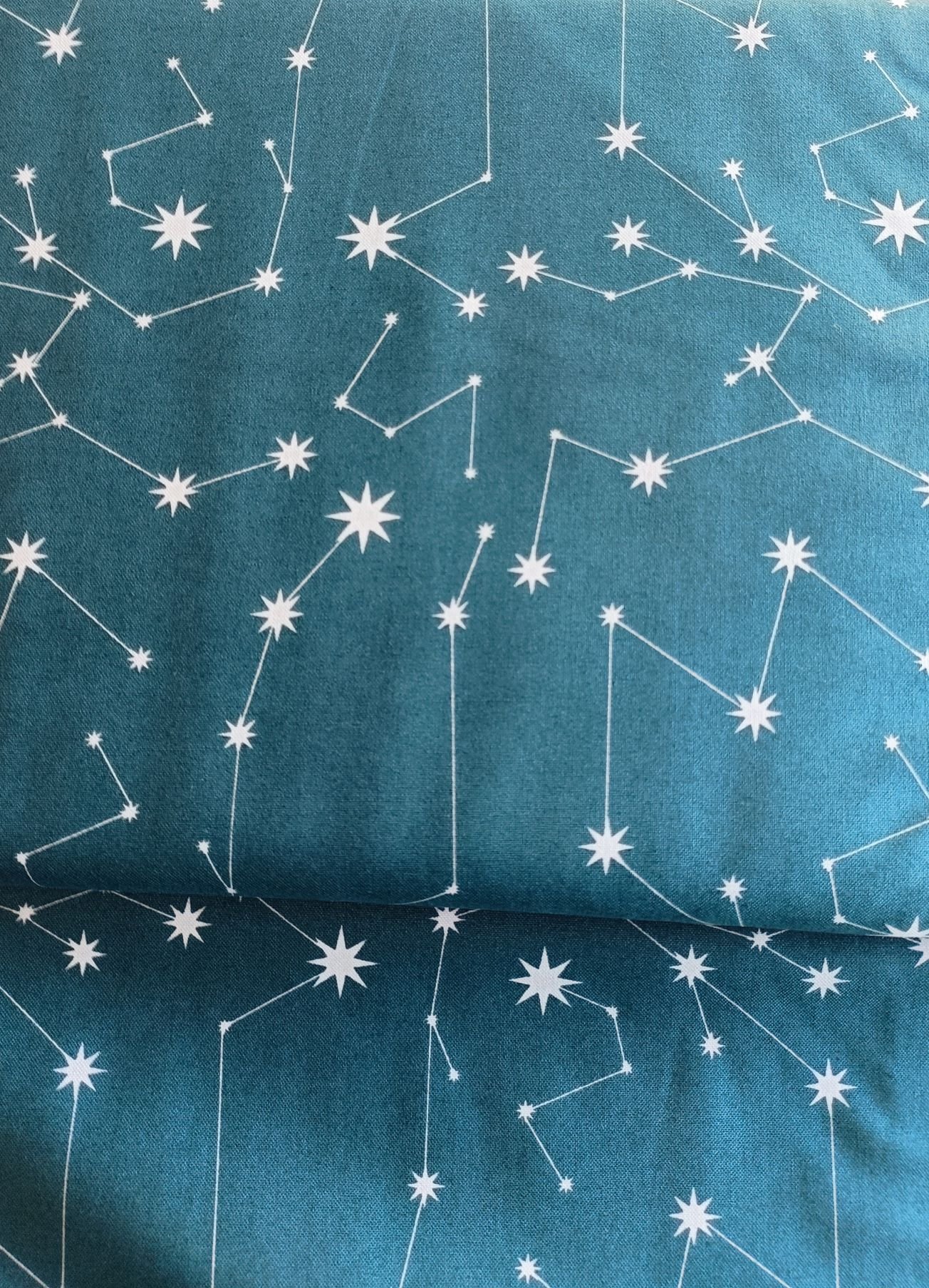 Algodón americano azul con estrellas - Imagen 3