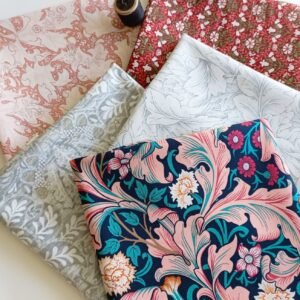 Pack Red House de 5 fat quarter de telas de William Morris