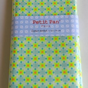 Retal impermeable cuadritos fluor