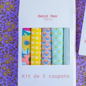 Pack 5 precortados patchwork Cristalino