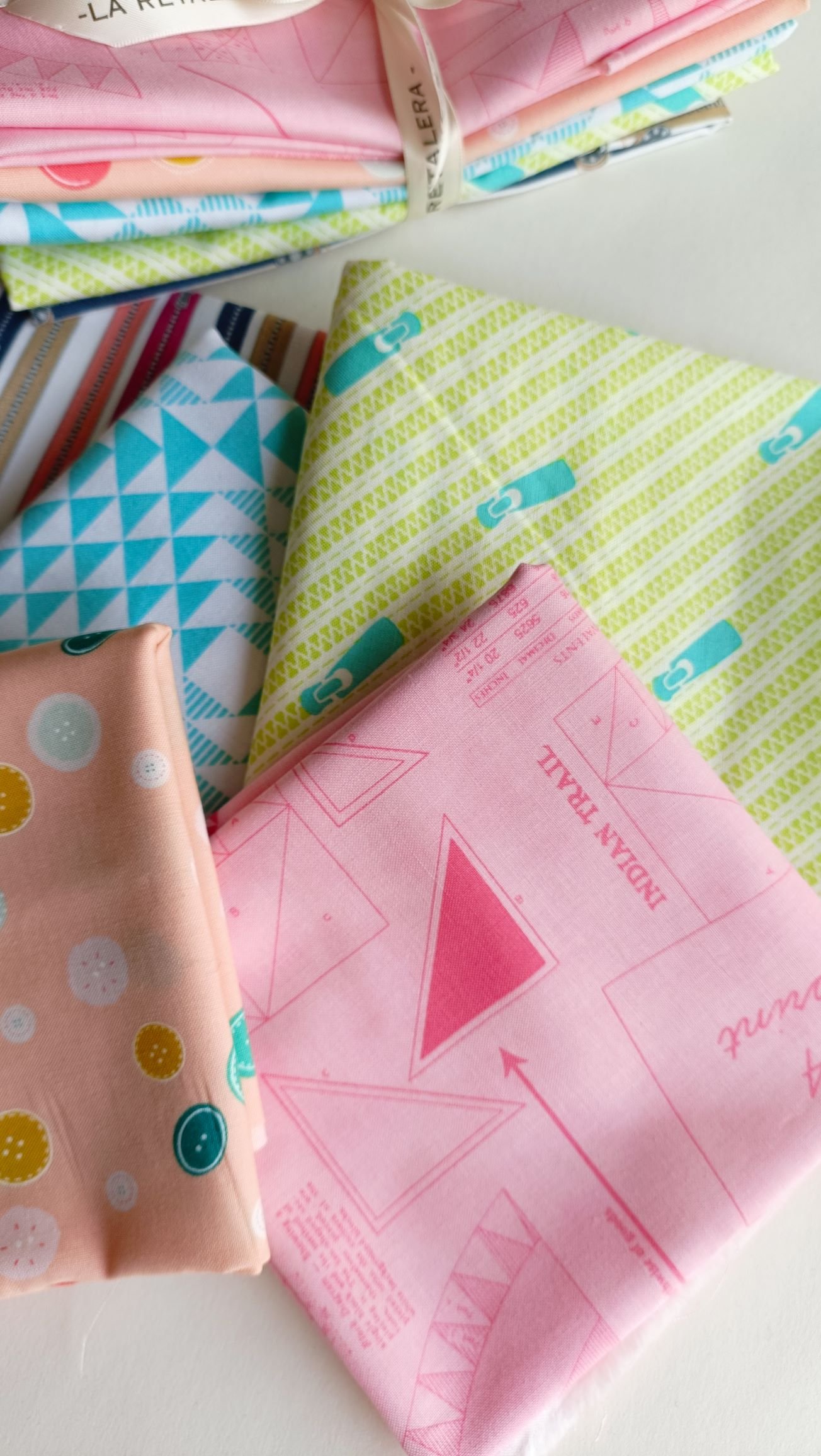 Pack costura de 5 fat quarter - Imagen 7