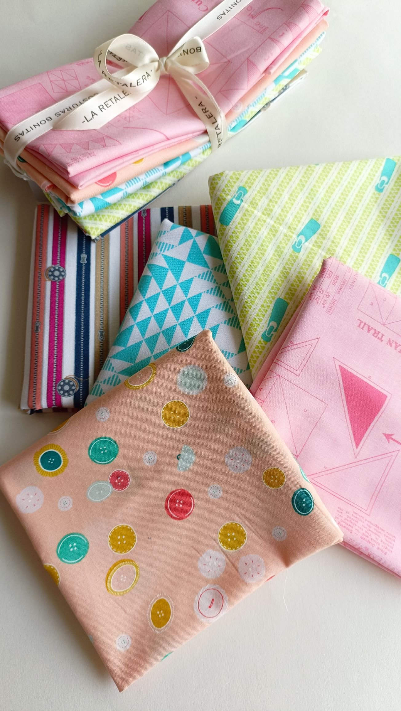 Pack costura de 5 fat quarter - Imagen 5