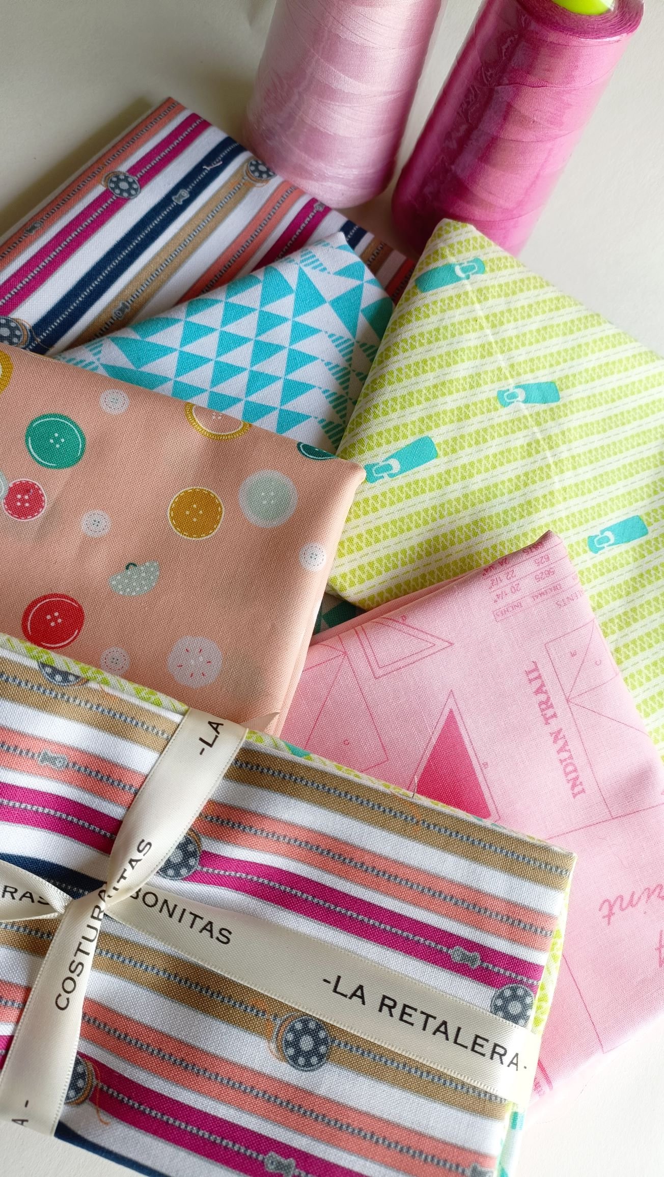 Pack costura de 5 fat quarter - Imagen 2