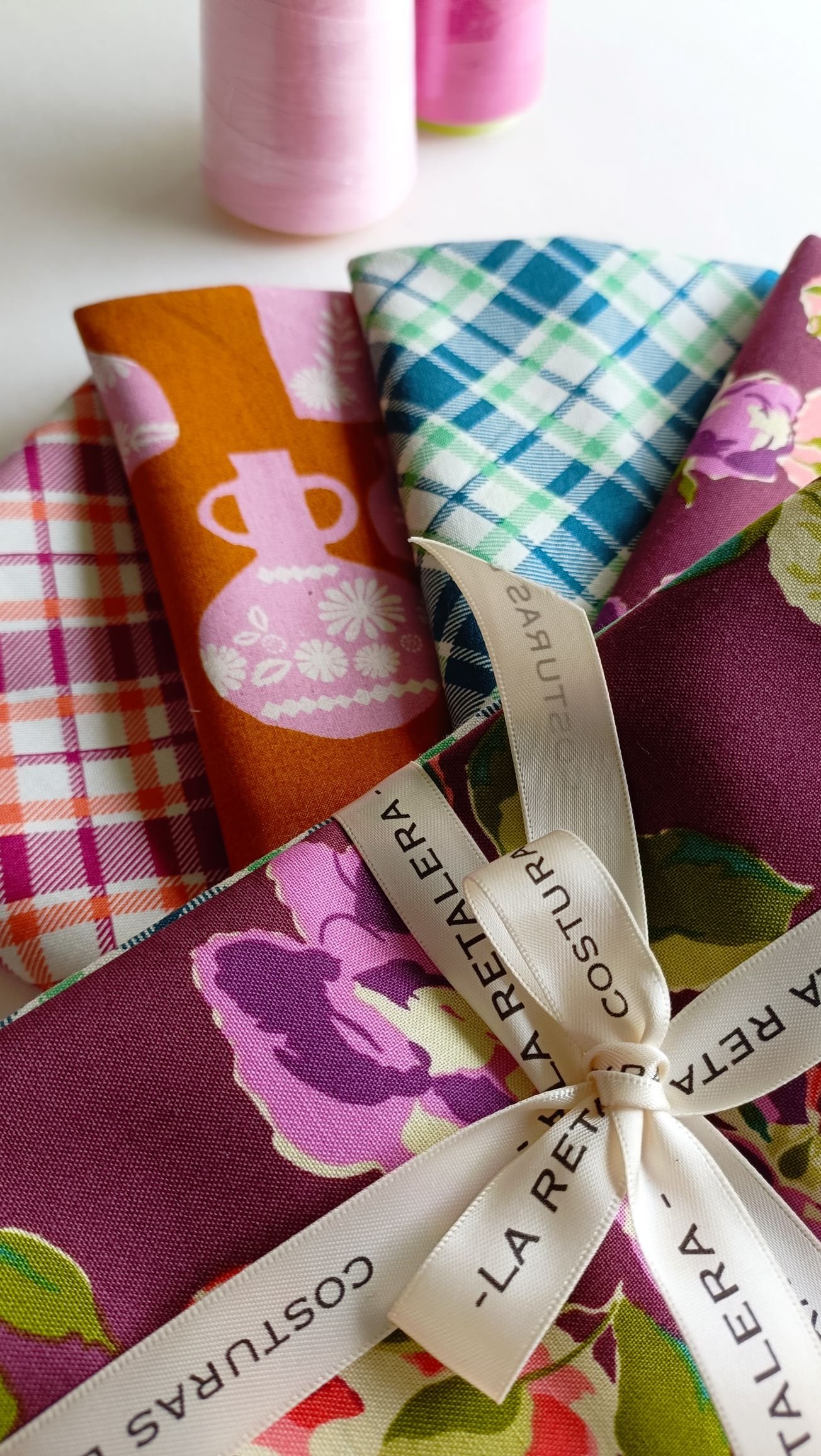 Pack jarrones de 5 fat quarter - Imagen 4