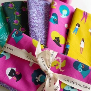 Pack mujeres de 5 fat quarter