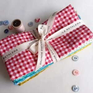 Pack 5 precortados patchwork picnic