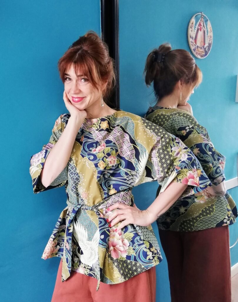 blusa kimono la retalera