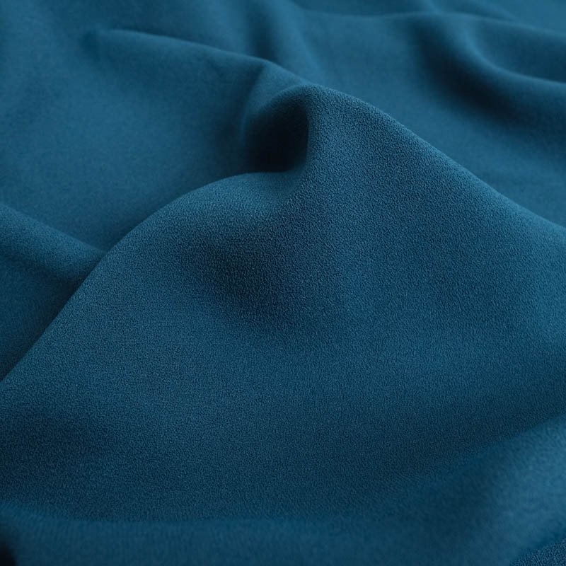 Crepe grueso azul petróleo - Imagen 2