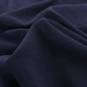 Crepe grueso azul marino