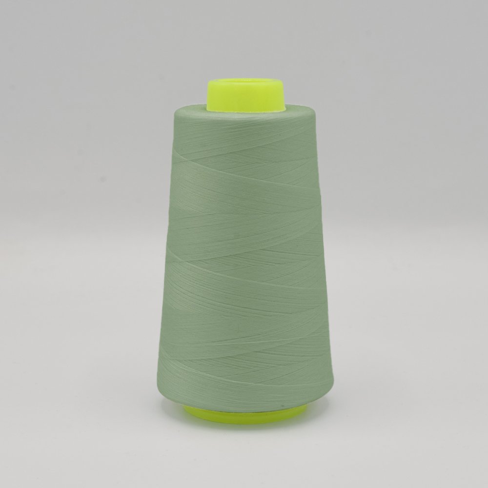 hilo verde menta pastel