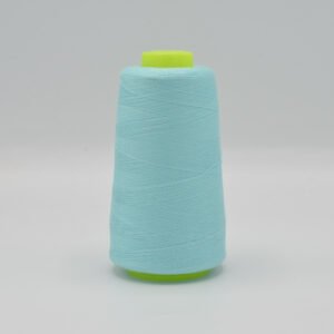 Hilo de coser overlock azul aqua